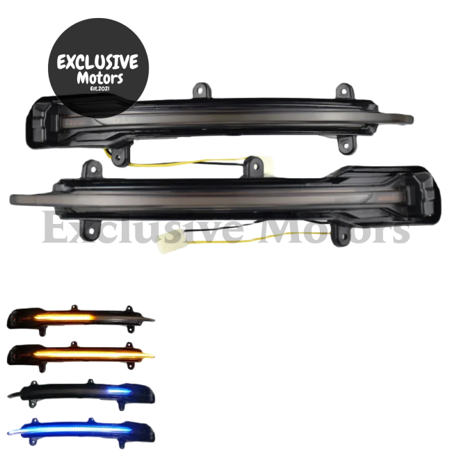 Audi Q5, SQ5 Dynamic LED Turn Signal Side Wing Mirror Lights (2010-2016)