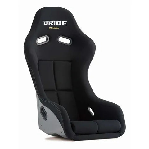 Bride Racing Zeta IV Classic Bucket Seat - Black/Silver