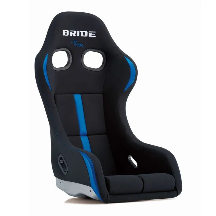Bride Racing Zetaiv Reims Bucket Seat - Black/Blue