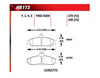Hawk Performance Racing Brake Pads - Rear (Corvette 84-96)