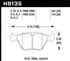 Hawk Performance Blue 9012 Race Brake Pads - Front (M3 95-02)