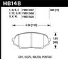 Hawk Performance Blue 9012 Race Brake Pads - Front (MX-5 90-93)