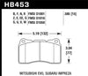 Hawk Performance HP+ Street Brake Pads - Front (STi 04-09/EVO 8-X/Civic Type-R 17-19)