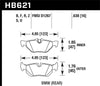 Hawk Performance HPS Street Bake Pads - Rear (3-Series 06-13) — fits BMW 3 Series (image 3)