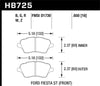 Hawk Performance HP+ Street Brake Pads - Front (Fiesta ST 14-19) — fits Ford Fiesta (image 3)