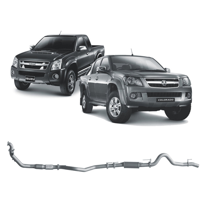 Redback Extreme Duty Exhaust 3in Turbo Back (With Cat &
