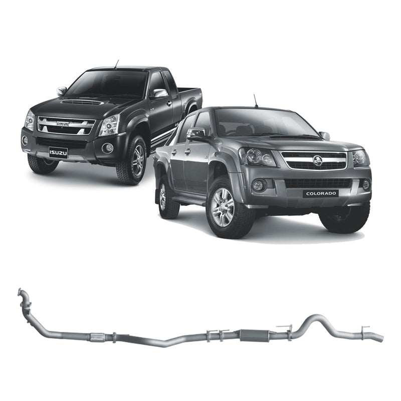 Redback Extreme Duty Exhaust 3in Turbo Back (No Cat With