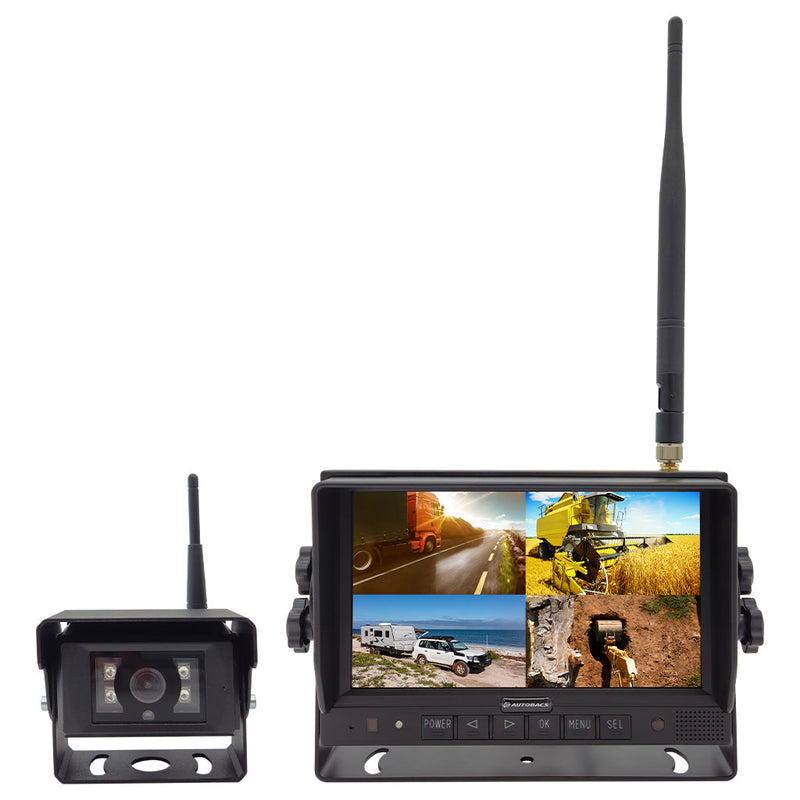 Autobacs 7in High Res Dvr Wireless System HDVR74W