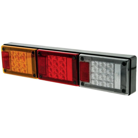 Hella Jumbo Led Triple Combo Lamp 12/24V Stop/Tail/Ind/Revrse 2M