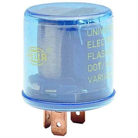 Hella High Capacity Flasher Unit 12V 2 Pin Max Load 210W Silver