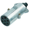Hella Trailer Plug H/Duty 7 Pin Din Iso Metal
