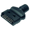 Hella 7 Pin Flat Trailer Plug Plastc Common All States