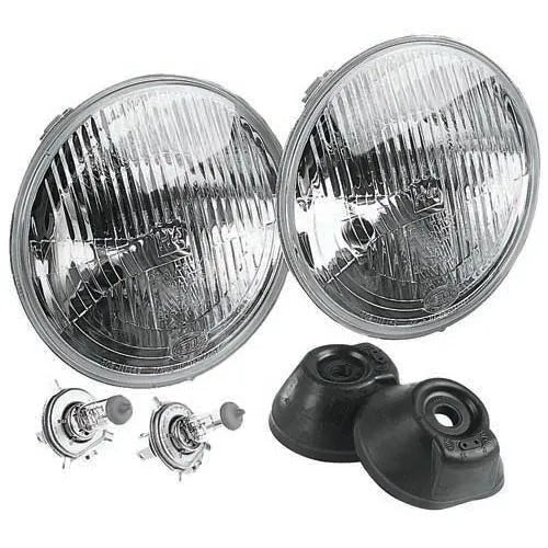 Hella Headlamp Conversion Kit 178mm or 7" H4 12V 100W Globes Semi