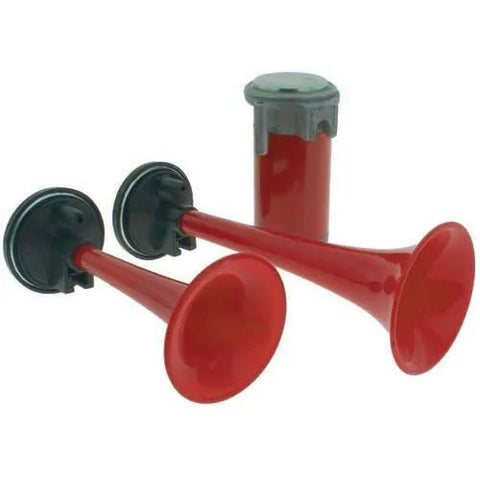Hella Air Horn Kit 24V Dual Trumpets 118Db Mounting Accessories