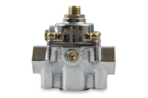 Holley EFI Die Cast EFI By Pass Style Fuel Pressure Regulators Chrome Die Cast Fuel Regulator - 60 PSI