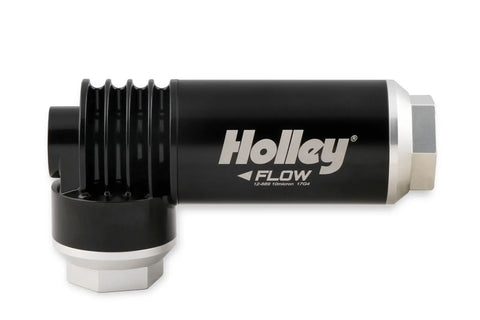 Holley EFI Diecast Filter Regulator -8AN Internal Regulator is preset at 59.5 psi #12-888 has 3/8" NPT ports. #12-8...