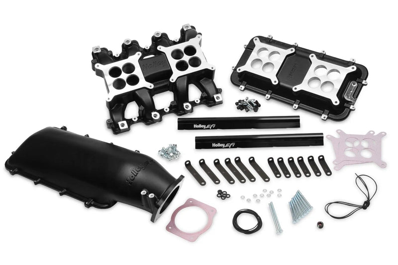 Holley EFI 300-135BK Mid-Rise Intake - GM LS3/L92 w/ 95mm