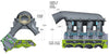 Holley EFI Hi-Ram Intake Manifold - GM LT1 GM Gen V LT1 Hi-Ram, 1 x 105mm LS Throttle Body Longitudinal Mount w/out Port EFI Provisions