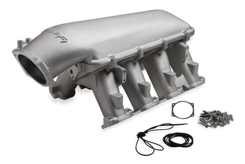 Holley EFI Hi-Ram Intake Manifold - GM LT1 GM Gen V LT1 Hi-Ram, 1 x 92mm LS Throttle Body Longitudinal Mount w/out Port EFI Provisions
