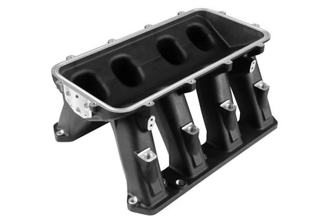 Holley EFI Gen III Hemi Hi-Ram EFI Manifold Base Gen III Hemi EFI Manifold Base - Black Finish - Fits 2009-up 5.7L, 2005-2010 6.1L, and 2011-up 6.4L