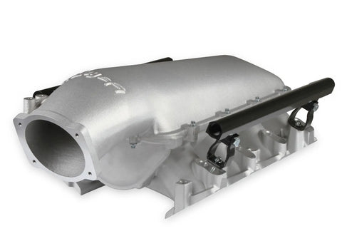 Holley EFI Lo-Ram Manifold Kit Single Injector- Satin - GM LS3/L92 Lo-Ram Manifold Kit - LS3 Top-Feed Single Inject...