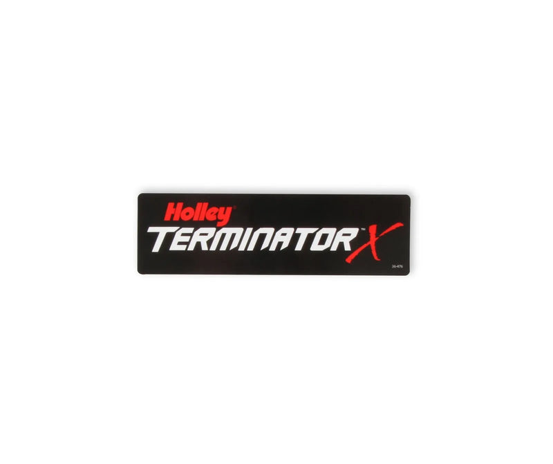 Holley EFI 36-476 Terminator X Decal 1.5" x 5" Terminator
