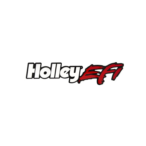 Holley EFI Die Cut Decal 2.75" x 12" Die Cut Decal