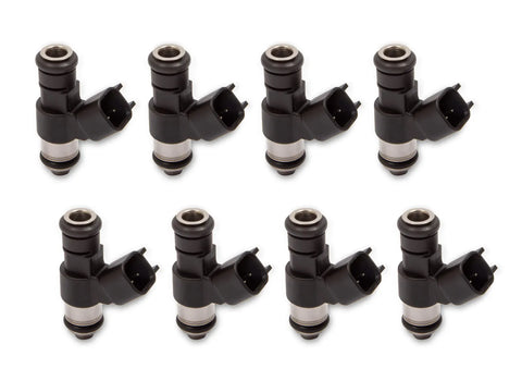 Holley EFI Flow Matched 220PPH Fuel Injector Kit - Eight Pack PICO/EV6 Style - High Impedance - Flow Matched