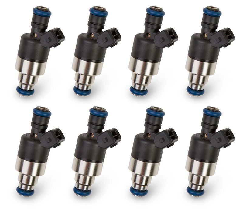 Holley EFI Terminator X Fuel Injectors - Set of Eight Bosch/EV1 - 30 lb/hr - High Impedance