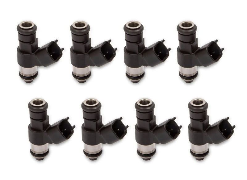 Holley EFI Terminator X Fuel Injectors - Set of Eight PICO/EV6 - 42 lb/hr - High Impedance