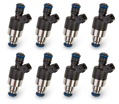 Holley EFI Terminator X Fuel Injectors - Set of Eight Bosch/EV1 - 42 lb/hr - High Impedance