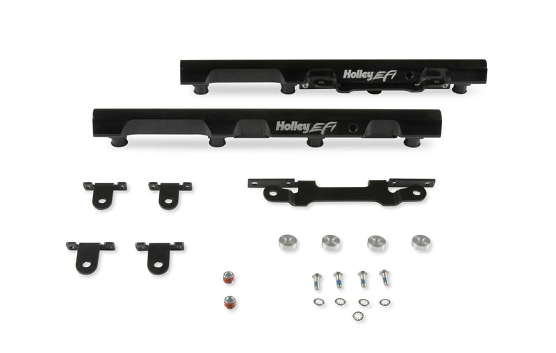 Holley EFI Hi-Flow Billet Fuel Rails for Gen III Hemi Engines 2003-2021 Naturally Aspirated Gen III Hemi Engines-5...