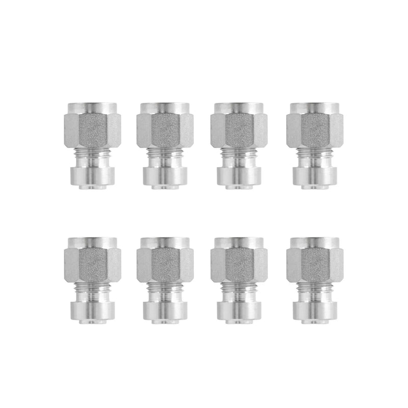 Holley EFI 1/4" Stainless EGT Weld Bung - 8 Pack 316 Stainless steel weldment bungs for 1/4" EGT probes.