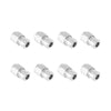 Holley EFI 1/4" Stainless EGT Weld Bung - 8 Pack 316 Stainless steel weldment bungs for 1/4" EGT probes.