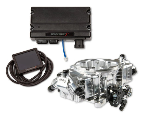 Holley EFI Terminator X Stealth 4150 - Shiny 4 Injectors - 650 HP (image 2)