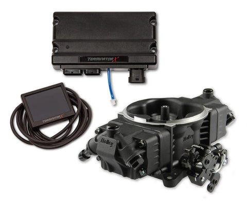 Holley EFI Terminator X Stealth 4150 - Black 4 Injectors - 650 HP (image 2)