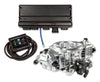 Holley EFI Terminator X Max Stealth 4150 - GM LS Engines Shiny - 24X Crank - Trans Control - 650 HP - 3.5 in. Touch...