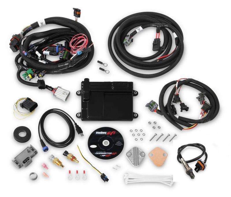 Holley EFI HP EFI ECU & Harness Kits Universal FORD V8 Multi-Point Fuel Injection, Includes Bosch Oxygen Sensor, an...