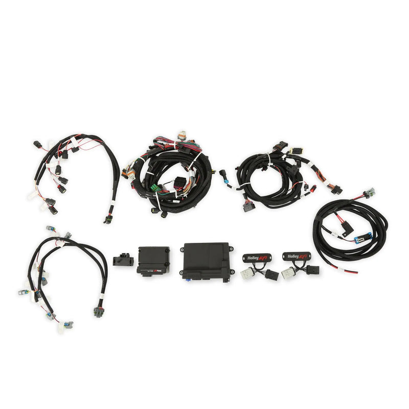 Holley EFI 2011-2012 Ford Coyote Ti-VCT HP EFI Kit, NTK O2, USCAR INJ