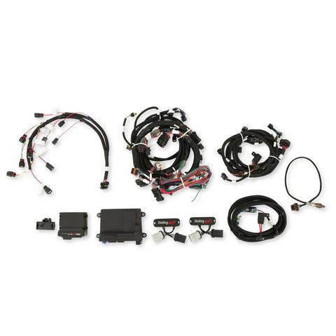 Holley EFI 2013-2015.5 Ford Coyote Ti-VCT HP EFI Kit, NTK O2, USCAR INJ