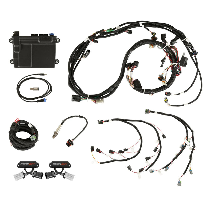 Holley EFI 550-628 Ford Coyote Ti-VCT Capable HP EFI Kit,