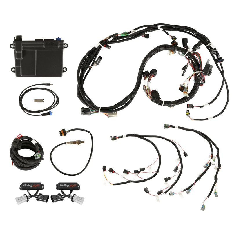 Holley EFI Ford Coyote Ti-VCT Capable HP EFI Kit, NTK O2