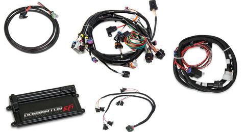 Holley EFI Dominator EFI Kit - LS1 Main Harness w/ Trans Control with EV1 Injector Harness