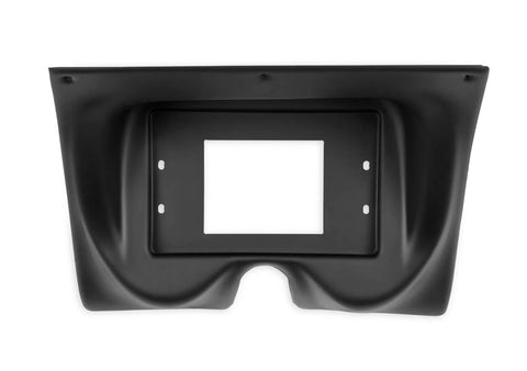 Holley EFI Dash Bezels for the 7" Dashes 1967-1968 CAMARO BLACK DASH PANEL — fits Chevrolet Camaro Gen 1