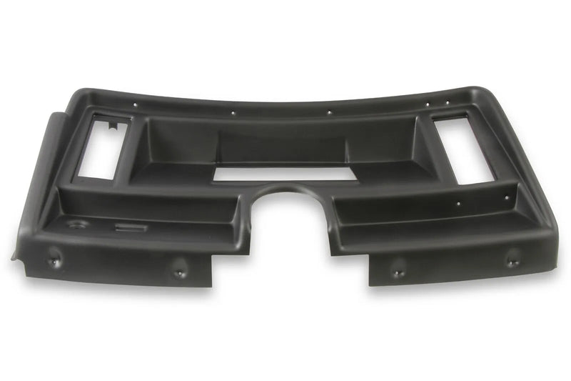 Holley EFI Dash Bezels for the 6.86" Dashes 1969-1976 NOVA BLACK DASH PANEL with AC VENTS