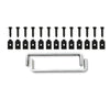 Holley EFI Dash Bezels for 6.86" PRO Dashes 1967-1972 Chevrolet / GMC Truck - 6.86" Dash Panel - Black