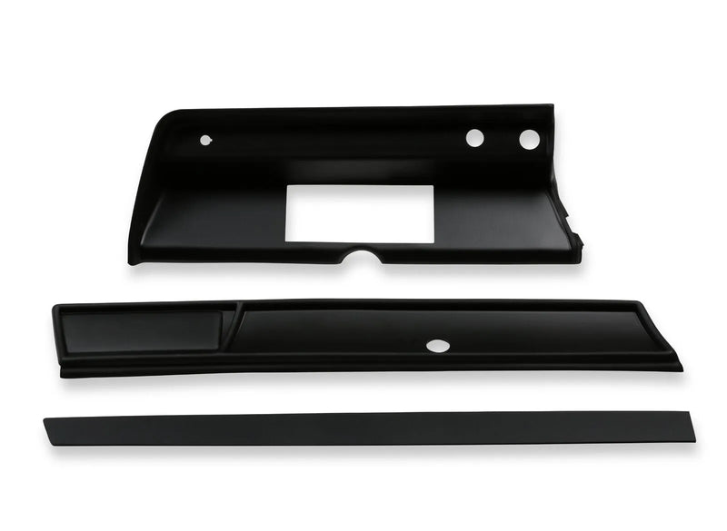 Holley EFI Dash Bezels for 6.86" PRO Dashes 1966 Chevrolet Chevelle - 6.86" Dash Panel - Black