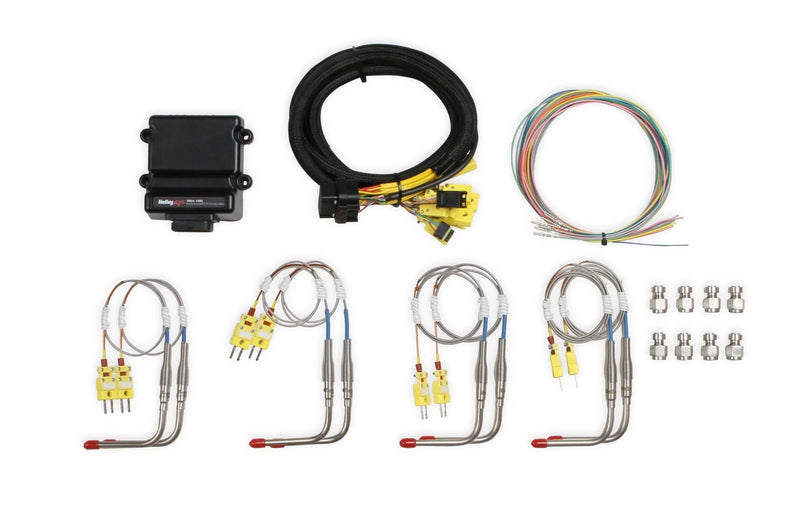 Holley EFI 8 Channel CAN EGT Kit Plug and Play CANbus Exhaust Gas Temperature Kit, for .