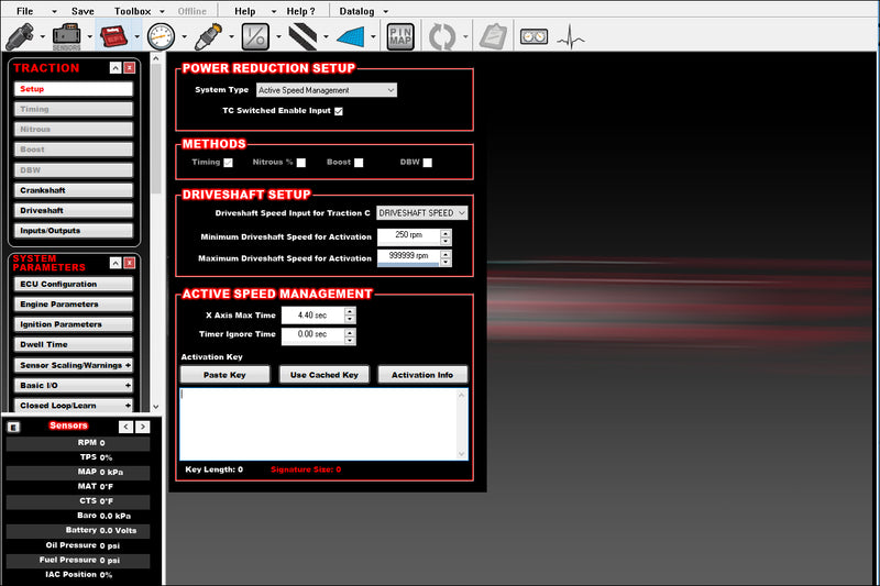 Holley EFI Active Speed Management - HP/Dominator Drag Race Traction Control for V5 and V6 Only!