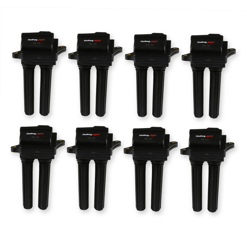 Holley EFI EFI GEN III HEMI SMART COILS Black, 8-Pack